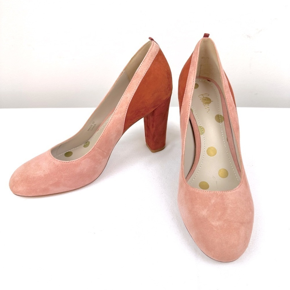 Boden Suede Block Heels Size 39